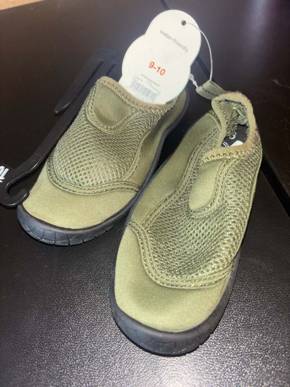 Wonder Nation Toddler Aqua Pallet Water Shoes Green Size 9-10